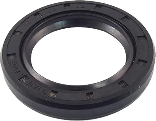 Miniatura 36 de uxcell Caucho doble de los labios del sello de aceite del eje rotatorio métrico 49.2x82.0x16.4 ft m TC, negro