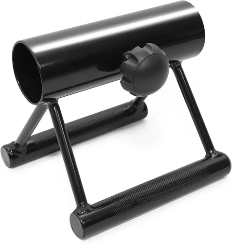 Miniatura 8 de Yes4All Exercise Machine Adjustable T Bar Row Attachment, D Row Handle/Landmine Handle Attachment with Textured Rubber Handles A. Negro - Plataforma