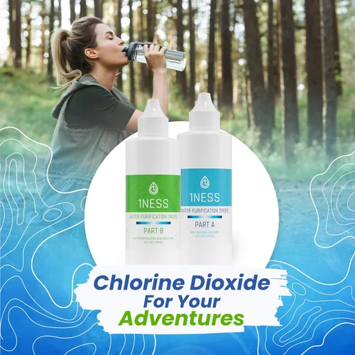 Miniatura 2 de Kit de dióxido de cloro - Ácido clorhídrico 4% y solución de sodio (1 solución A de 4 onzas + 1 solución de 4 oz B)
