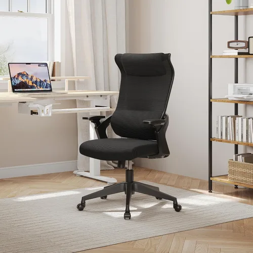 Miniatura 9 de EUREKA ERGONOMIC OC77 Silla de oficina de malla, silla de oficina ergonómica, sillas de escritorio de oficina en casa con reposacabezas de gran
