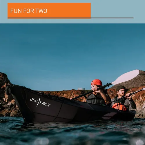 Miniatura 8 de Oru Kayak Kayak plegable Haven TT para 1 o 2 personas - Estable, duradero, ligero - Kayaks de lago y río - Principiante, Intermedio