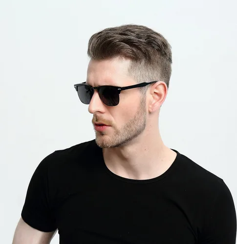 Miniatura 7 de SUNGAIT Classic Half Frame Retro Sunglasses with Polarized Lens