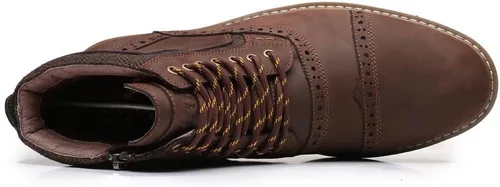 Miniatura 4 de Arkbird Mens Chelsea Boots, Stylish and Comfort Leather Chukka Ankle Boots with Zipper