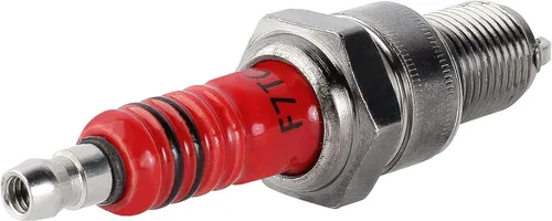 Miniatura 9 de Bujía de 3 electrodos F7TC para generador GX120 GX160 GX200 GX240 GX270 GX340 GX390 cortacésped tractor rotulador motosierra bomba de agua Go Kart