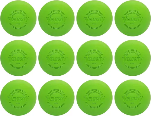 Miniatura 119 de Pelotas de lacrosse Velocity - 1, 2, 3, 6, 12, 18, 24, 36, 60 y 120 paquetes - para práctica, tamaño oficial aprobado por la NFHS y la universidad