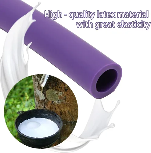 Miniatura 4 de Figura 8 bandas de resistencia para yoga, fitness, bandas de entrenamiento de resistencia para mujeres con asas para brazos, hombros, entrenamientos