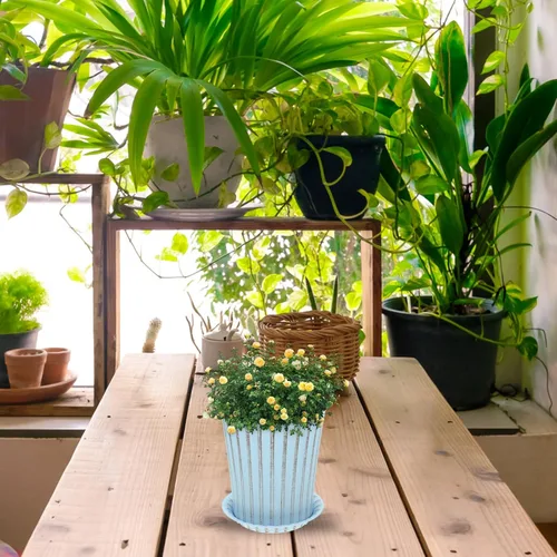 Miniatura 9 de Happyyami 2 juegos de macetas de orquídeas macetas decorativas para bonsái, maceta de interior con macetas de drenaje para plantas, macetas