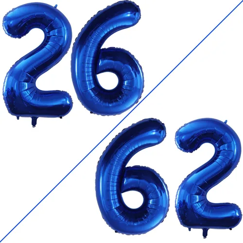 Miniatura 435 de Goer, conjunto de globos de papel aluminio para decoraciones de cumpleaños, globos de las letras de feliz cumpleaños y de números Oro
