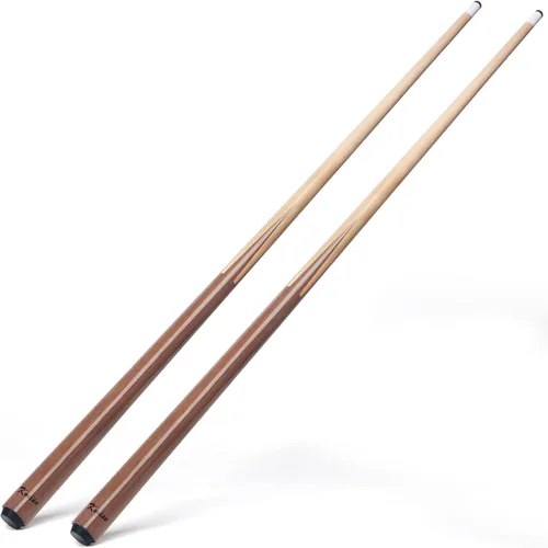 Miniatura 8 de Kmise Taco de madera para billar, punta de 0.512 in, 36 pulgadas, 42 pulgadas, 48 pulgadas, 52 pulgadas, palos de billar cortos, tacos de billar