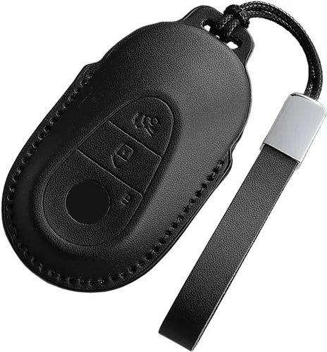 Miniatura 24 de para Mercedes-Benz Funda para llavero, Funda para llavero Mercedes C E M S CLS CLK GLK GLC G AMG Accesorios para llavero de cuero Funda protectora