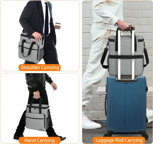 Miniatura 5 de LEFOR·Z Cafetera de viaje compatible con Keurig K-Mini o K-Mini Plus, cafetera de una sola porción, bolsa de almacenamiento portátil con correa