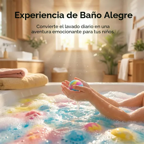 Miniatura 5 de Ocean Toy - Bombas de baño con manga de bola de sal de baño, paquete de 12 bombas de baño con primavera sorpresa en el interior, regalos de Pascua