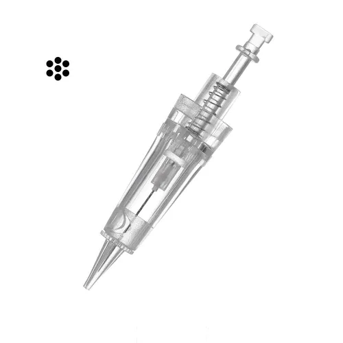 Miniatura 14 de Charme Princesse Agujas de maquillaje permanente 3R/3P máquina de tatuaje pluma cartucho aguja para cejas delineador labio 10 unids/set (EN40-3R)