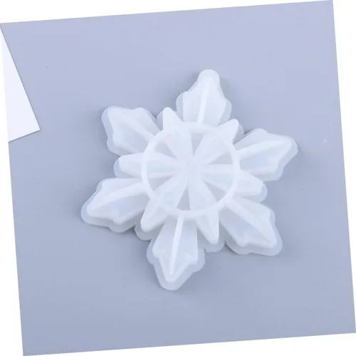 Miniatura 8 de Encantos de joyería de silicona de copo de nieve cómodos y fáciles de limpiar
