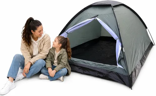 Miniatura 7 de XL Camping Tent 1/2 Person Small Tents Lightweight Waterproof Adult Kids