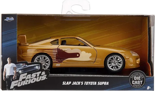 Miniatura 6 de Jada Toys Fast & Furious 1:32 Slap Jack's 1995 Toyota Supra auto fundido a presión, juguetes para niños y adultos (JA99542)