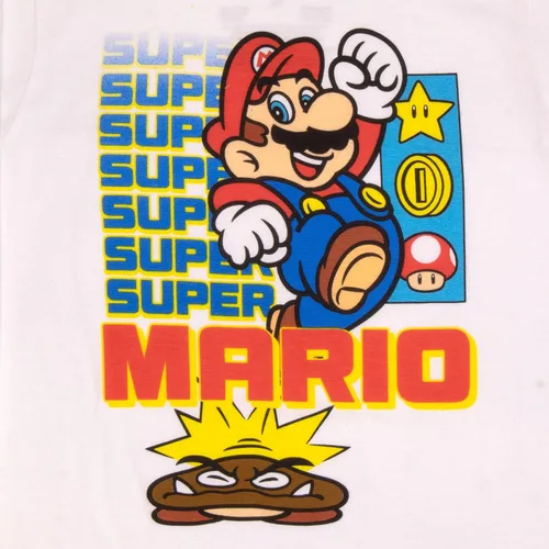 Miniatura 7 de Nintendo Kids Super Mario Bros Mario & Luigi Boys Long Sleeve 2-Pack T-Shirt Bundle Set for Boys