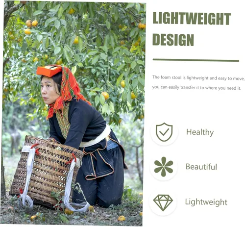 Miniatura 9 de YARNOW Taburete portátil al aire libre, sillas portátiles, cojín de asiento al aire libre para plantar, agricultura, asiento de trabajo, silla