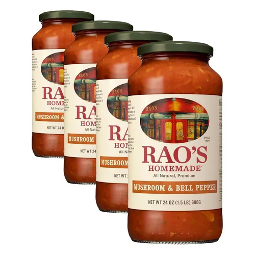 Miniatura 13 de Rao's Homemade Salsa de pasta de cuatro queso, 24 onzas, salsa de tomate, todo propósito, salsa de pasta apta para keto, tomates de alta calidad