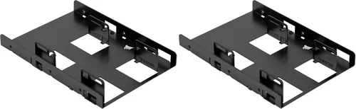 Miniatura 9 de Corsair Soporte de montaje dual SSD (3.5" Bahía de unidad interna a 2.5", fácil instalación) Negro