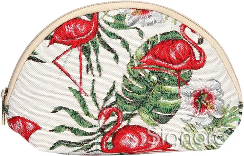 Miniatura 13 de Signare Bolsa de cosméticos para tapiz, bolsa de maquillaje para mujer con diseño floral