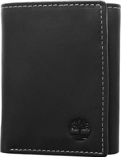 Miniatura 8 de Timberland Billetera triple de cuero para hombre con ventana de identificación