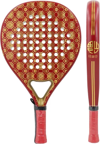 Miniatura 11 de AMA SPORT Raqueta de pádel Superficie de Fibra de Carbono con núcleo de espuma EVA Memory Flex Core Pádel Raqueta de Tenis Raqueta de Pádel Ligeras