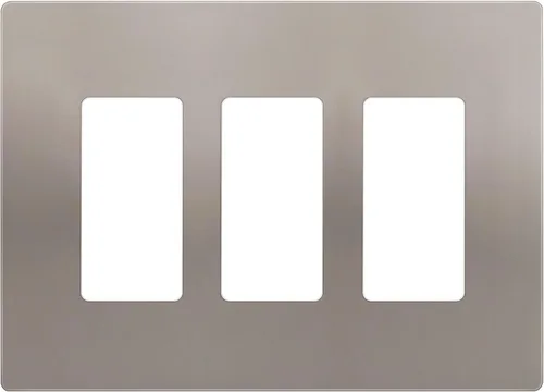 Miniatura 99 de ENERLITES Placas de pared decorativas sin tornillos, cubiertas de tomacorrientes seguras para niños, tamaño de 4 posiciones, 4.68" H x 8.30" L, Negro