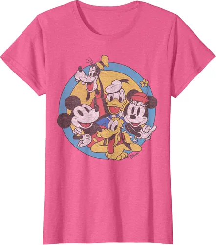 Miniatura 16 de Disney Camiseta retro de Mickey and Friends Group Shot