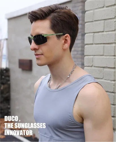 Miniatura 92 de Duco - Gafas de sol deportivas polarizadas para hombre con protección UV 8177s