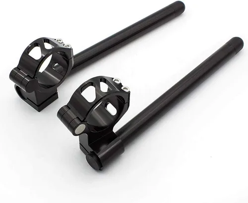 FXCNC Racing 7/8 "2.008 in cafe racer motocicleta CNC aluminio tenedor tubo hueco manillar cabeza elevador reemplazable ajuste para motocicletas
