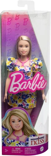 Miniatura 6 de Muñeca Barbie Fashionistas #208 con Síndrome de Down Usando Vestido Floral, Creada en Asociación con la Sociedad Nacional del Síndrome de Down
