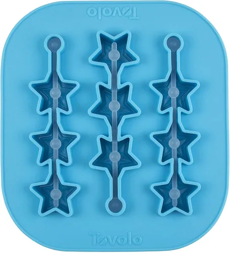 Miniatura 3 de Tovolo Heart Swizzle - Molde de hielo para agitador, tamaño Highball, silicona flexible, apto para lavavajillas