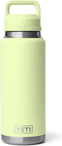 Miniatura 32 de YETI Rambler - Botella de 36 onzas, aislada al vacío, a prueba de fugas, de acero inoxidable con tapón para sorbos Aislamiento al vacío Azul marino