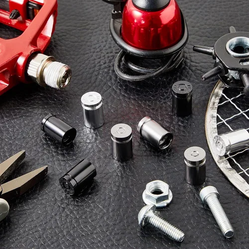 Miniatura 5 de Frienda Tapones de válvula de neumático, 12 unidades, aleación de aluminio, tapones de válvula de aire para vehículos, camiones, bicicletas