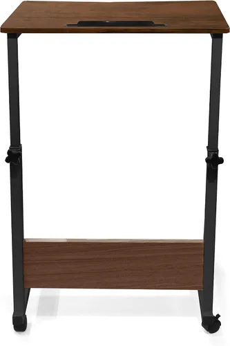 Miniatura 3 de Urban Lifestyle - Escritorio ajustable de madera para laptop, color negro