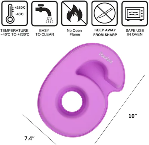 Miniatura 3 de Ducodocu Molde grande de silicona para tartas con números 3D, molde para hornear DIY para cumpleaños, aniversario, número de 6