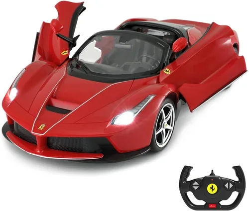 Coche de juguete Ferrari con control remoto | RASTAR 1:14 Ferrari LaFerrari Aperta RC Drift Car