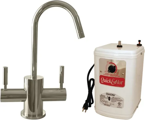 Westbrass D2051HFP-05 Dispensador de agua caliente, 10", níquel pulido