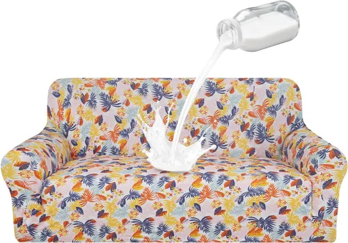 Miniatura 27 de ALIECOM Fundas para Sillas 100% Impermeables, Funda para Sillón para Sala de Estar, Apta para Mascotas, Fundas para Sillones Lavables, Funda