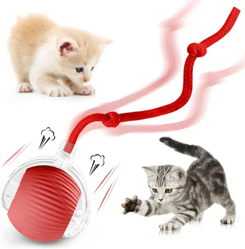 Miniatura 8 de Pelotas interactivas para gatos de interior, juguetes automáticos mejorados para gatos adultos aburridos en interiores, pelota, Peppy Pet Ball