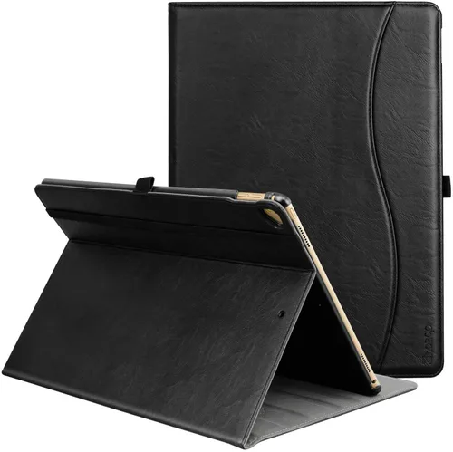 Miniatura 10 de Funda para iPad mini 5 2019/Mini 4 3 2 1 de 7.9 pulgadas, Cubierta Folio de Soporte de Cuero PU Premium con función de encendido y apagado Negro