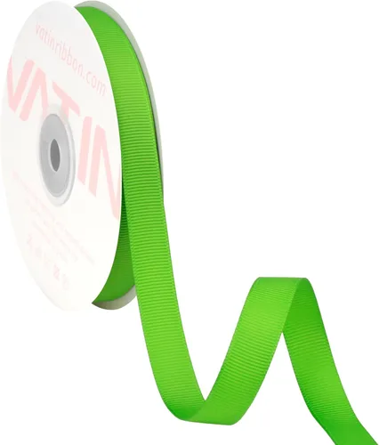 Miniatura 118 de Vatin - Rollo de cinta de grogrén, rollos de 25-50 yardas, perfecto para decoración de bodas, coronas, baby showers, envolturas de paquete de regalo