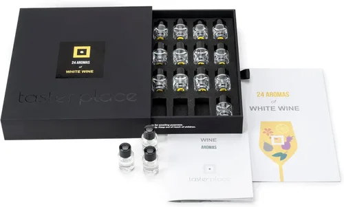 Miniatura 6 de 24 aromas de vino tinto - TASTERPLACE AROMA SET - Inglés - para sumilleres - para amantes del vino - Herramienta de degustación..