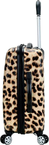Miniatura 3 de Rockland - Equipaje Safari con carcasa rígida y ruedas, Leopard), F196-LEOPARD