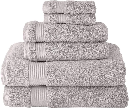 Miniatura 20 de Classic Turkish Towels CTT - Juego de 12 paños de primera calidad, 100% algodón turco, altamente absorbentes y de secado rápido, toallas faciales