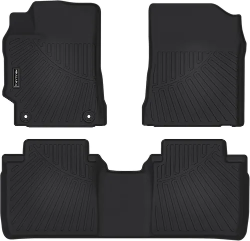 Miniatura 11 de Alfombrillas de suelo y revestimientos de carga para Toyota Camry 2012-2017 (Compatible con híbrido) Protección para todo tipo de clima Goma TPE