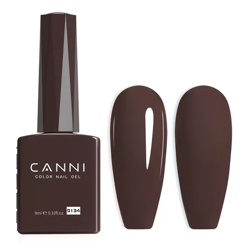 Miniatura 36 de CANNI - Esmalte de uñas de gel rosa claro - 1 unidad de 0.5 onzas, color rosa bebé, color rosa pálido de alto brillo, esmalte de uñas con remojo UV