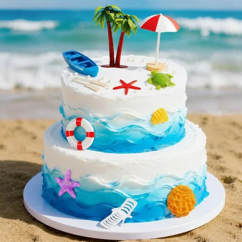 Miniatura 4 de Patelai 12 piezas de decoración hawaiana para tartas de playa, sombrilla de verano para tartas tropicales, palmeras verdes tropicales para fiesta