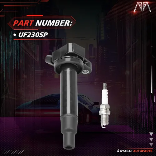 Miniatura 3 de Juego de 8 bobinas de encendido y bujías UF230 para Lexus 2003-2009 GX470, 2001-2006 LS430, 2002-2010 SC430, para Toyota 2003-2009 4Runner, Land